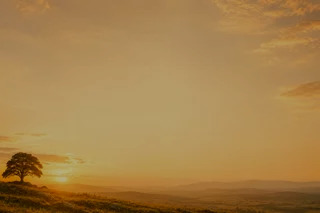 Sonnenuntergangslandschaft – Nschaya Inlight